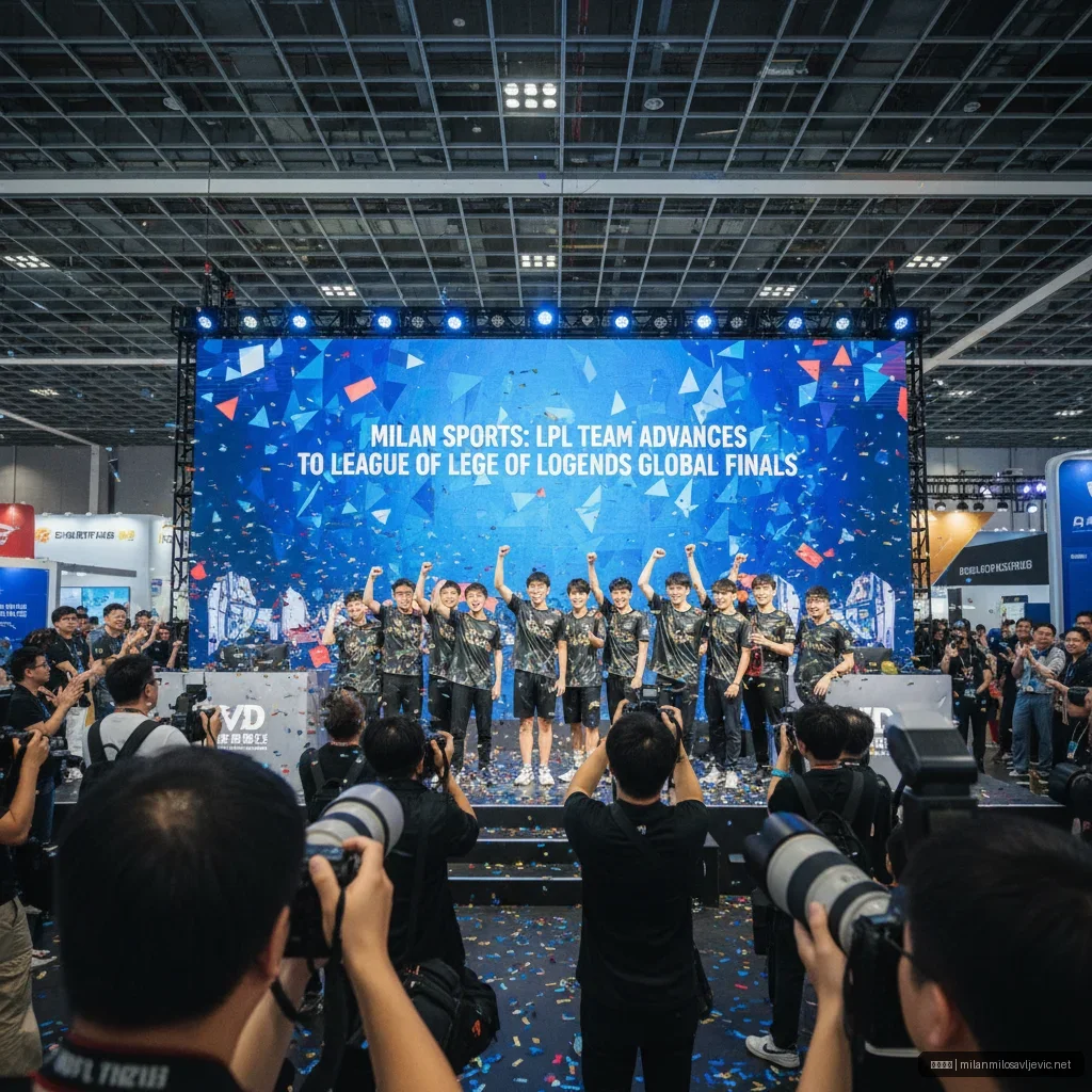 米兰体育 - 米兰体育：LPL战队近期英雄联盟全球总决赛晋级 配图1
