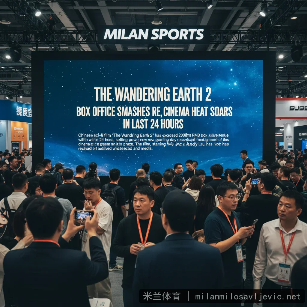 米兰体育 - 《流浪地球2》票房破纪录，近24小时内影院热度激增 配图1