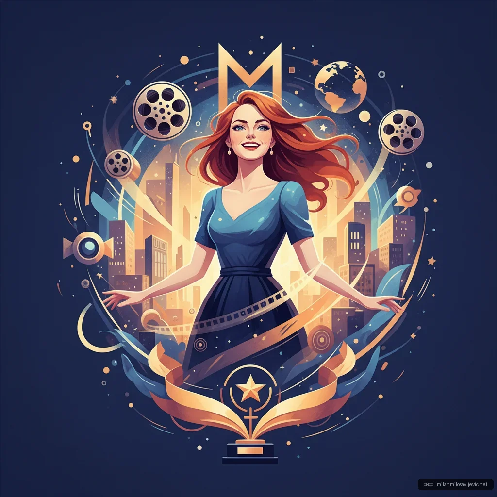 米兰体育 - 电影明星艾玛·斯通主演新片《光影迷踪》获热烈评价，近24小时 配图1